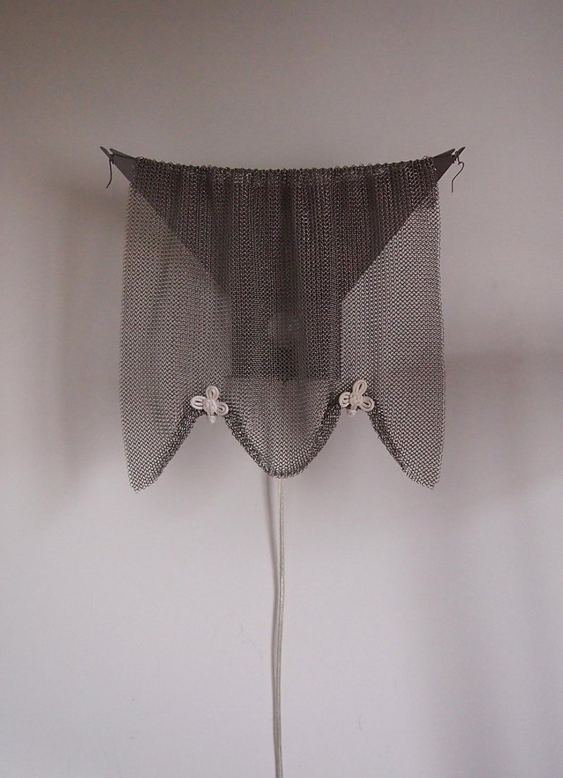 CHAINMAIL SCONCE by LIYANG ZHANG STUDIO