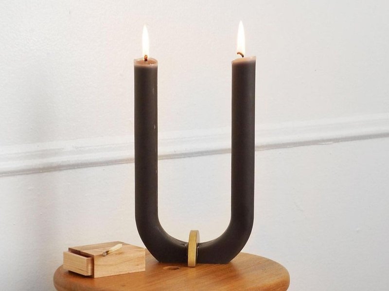 U CANDLE by GLAZE STUDIO