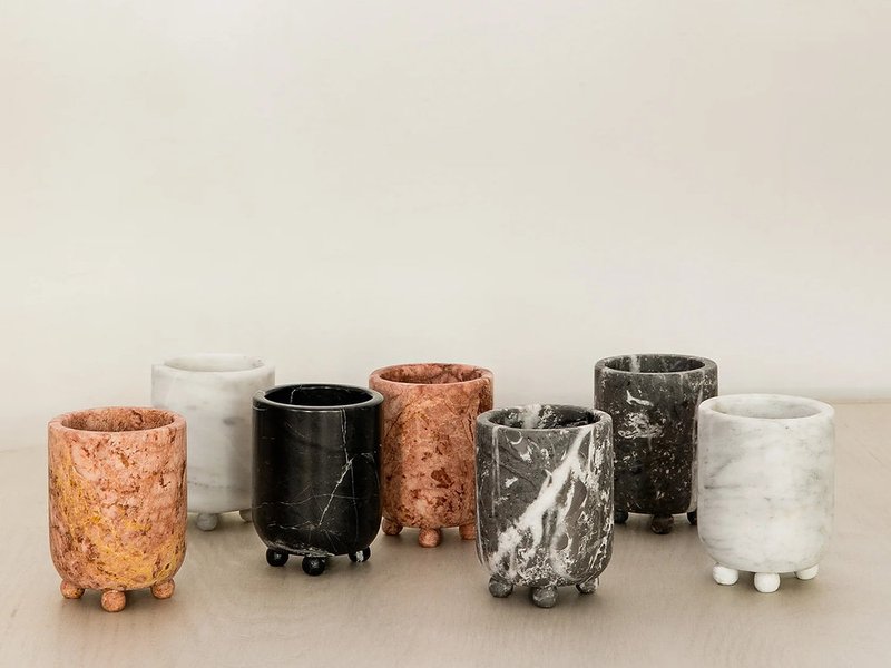 FLORA FOOTED VASE by STUDIO H COLLECTION