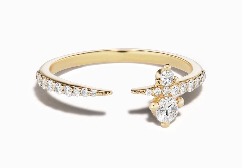 PAVE APEX RING by SOPHIE RATNER