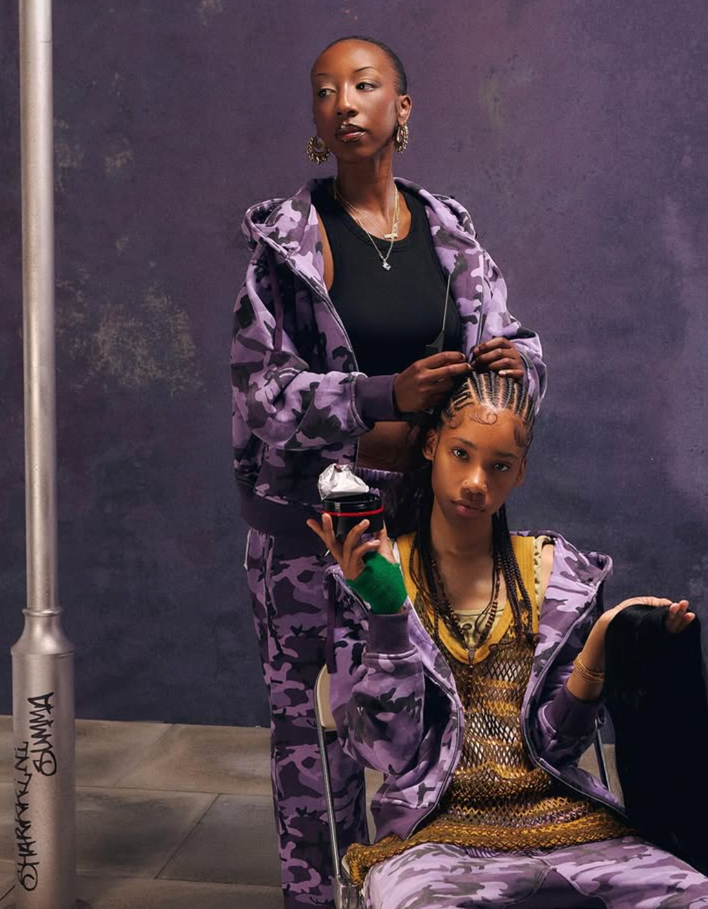 @bywilloux on braids as a creative partnership and artform.
