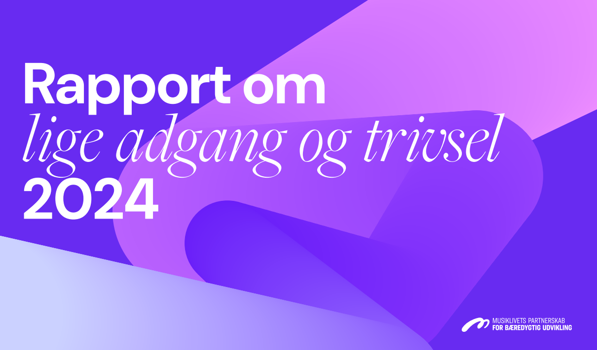 Froside fra rapport om lige adgang og trivsel