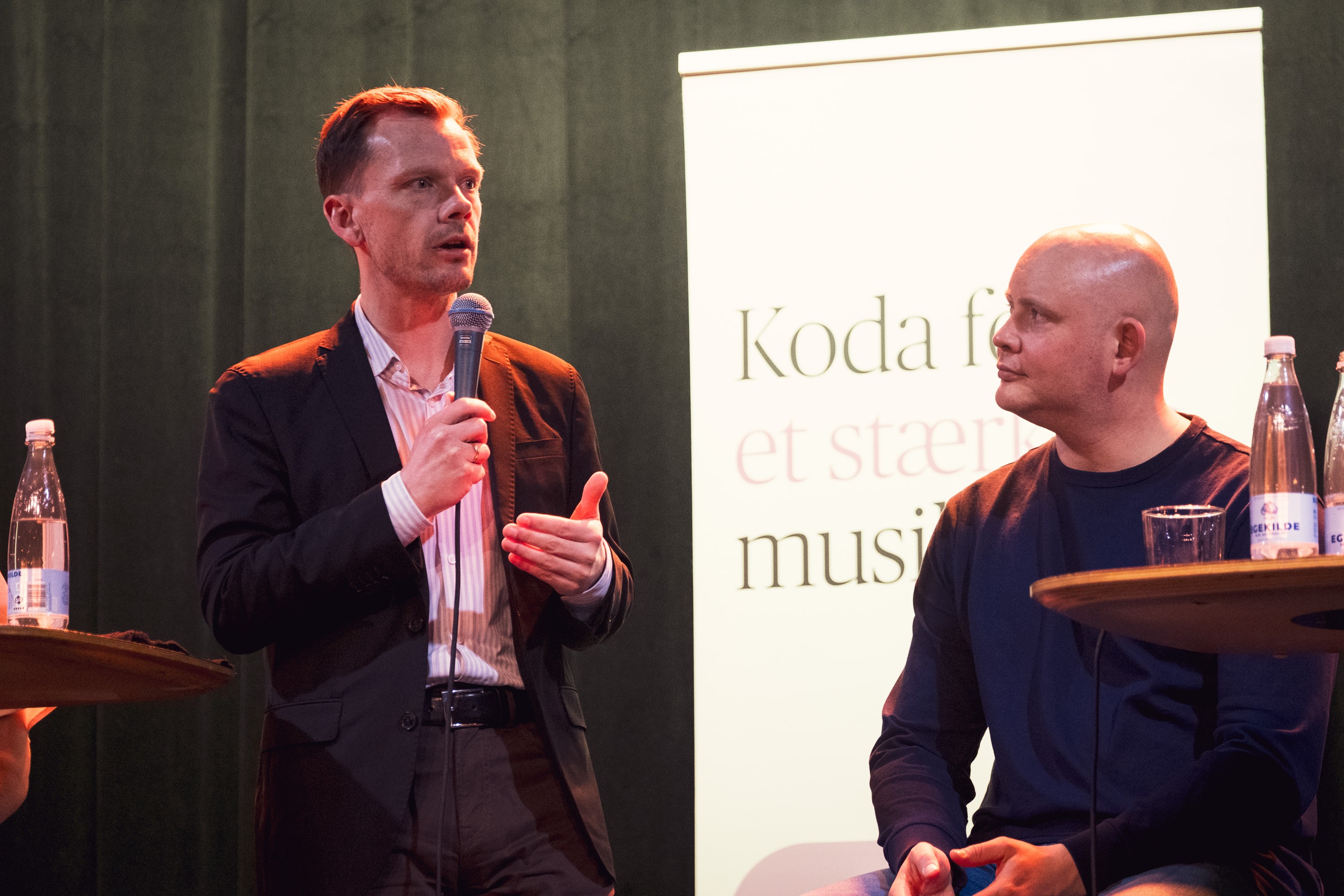 Justitsminister Peter Hummelgaard og kulturminister Jakob Engel-Schmidt