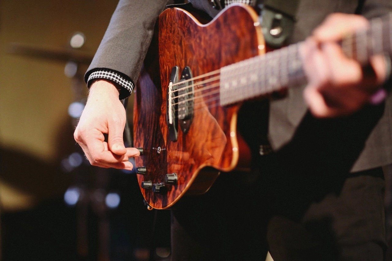 Guitar close up