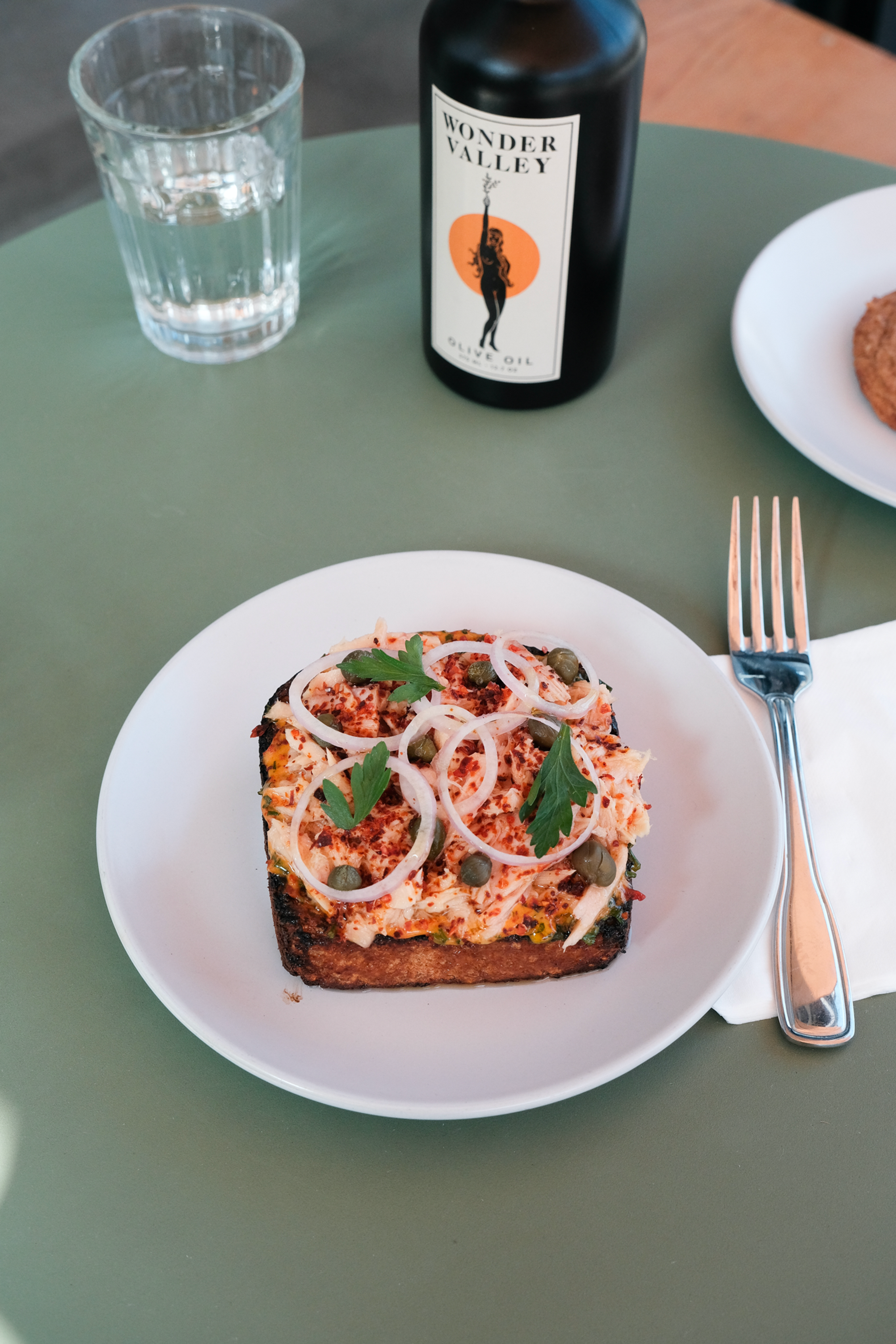 Tuna Toast by Canyon Coffee