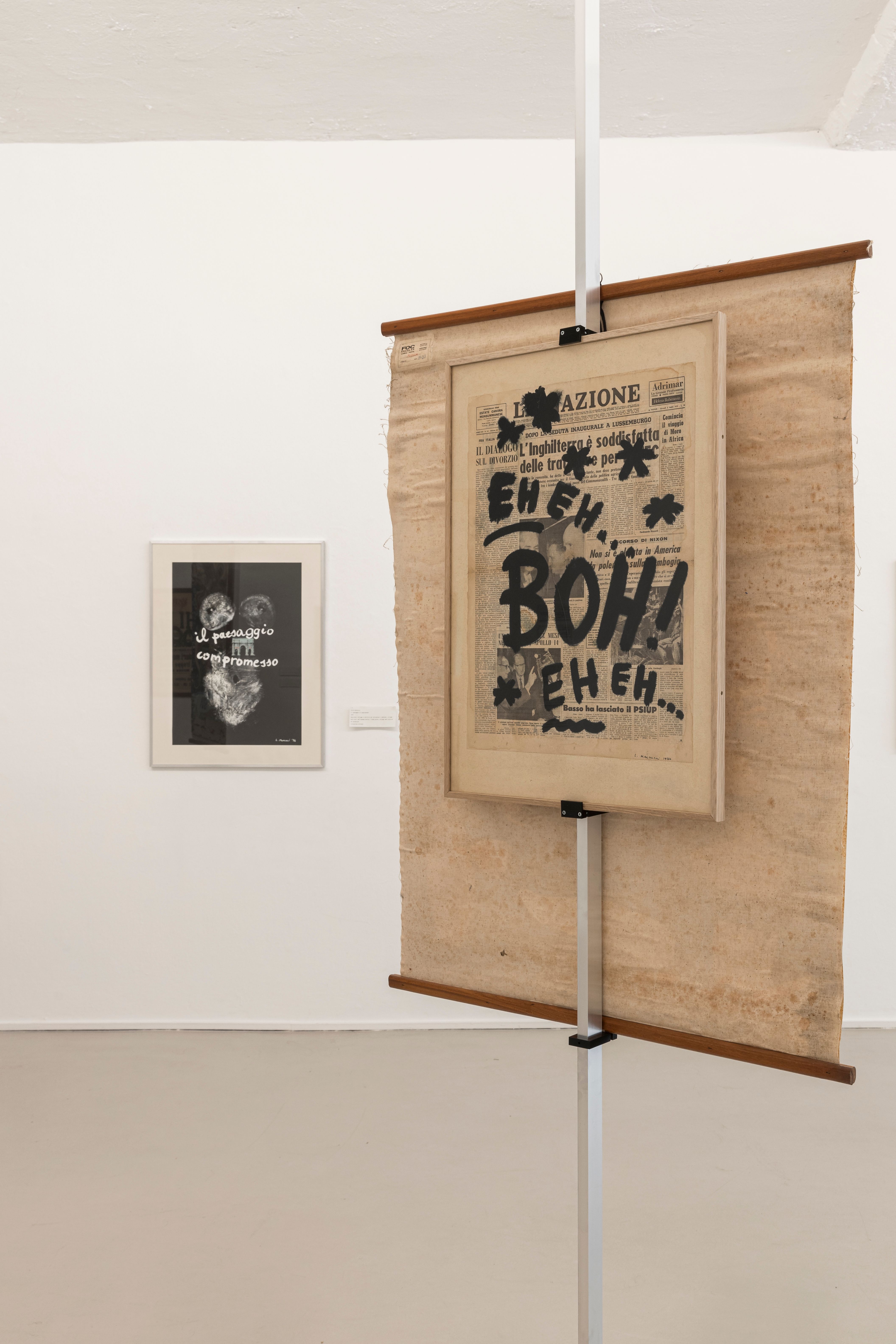 Lucia Marcucci, L'Offesa. Exhibition view © Tiberio Sorvillo