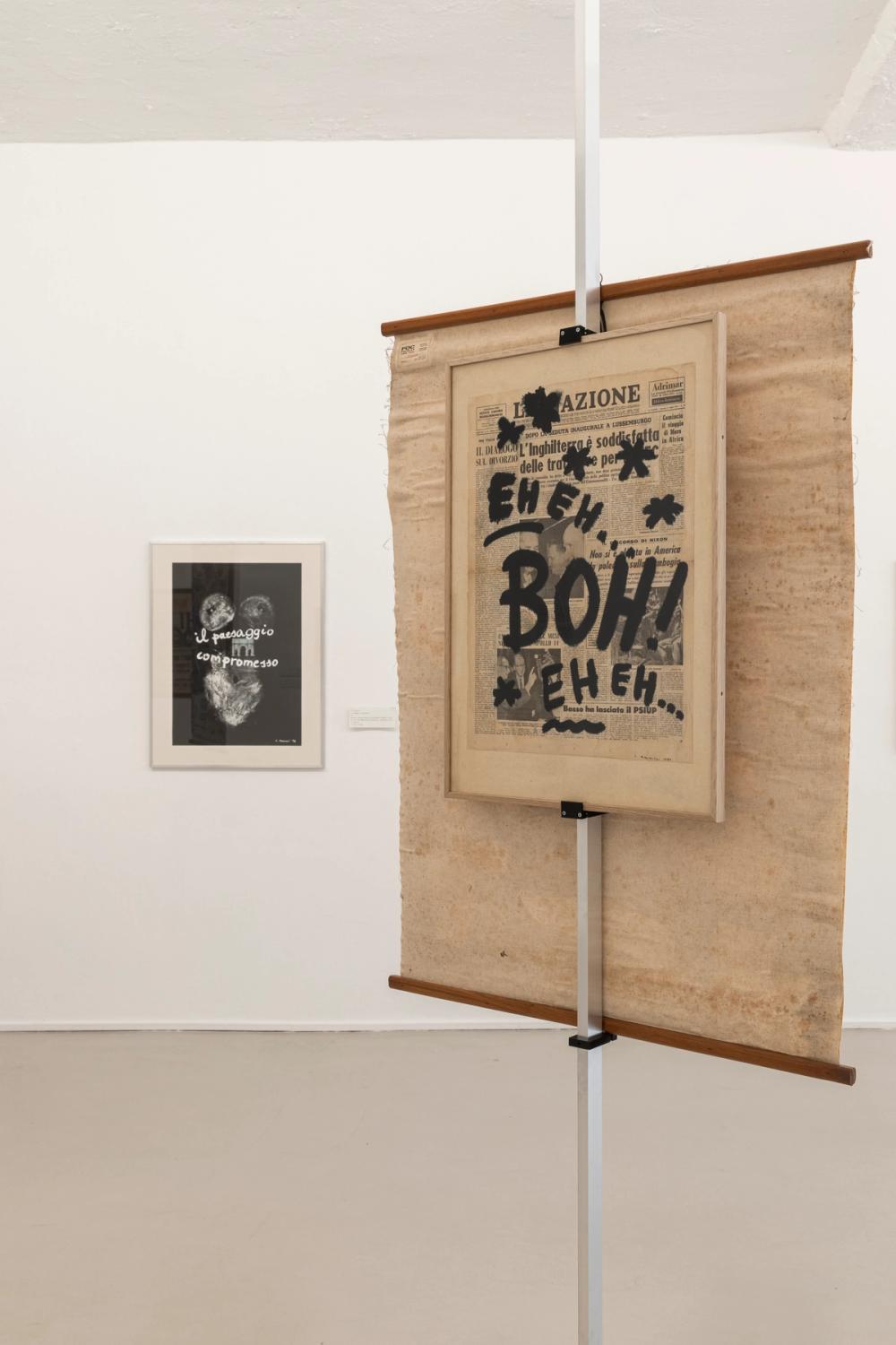 Lucia Marcucci, L'Offesa. Exhibition view © Tiberio Sorvillo