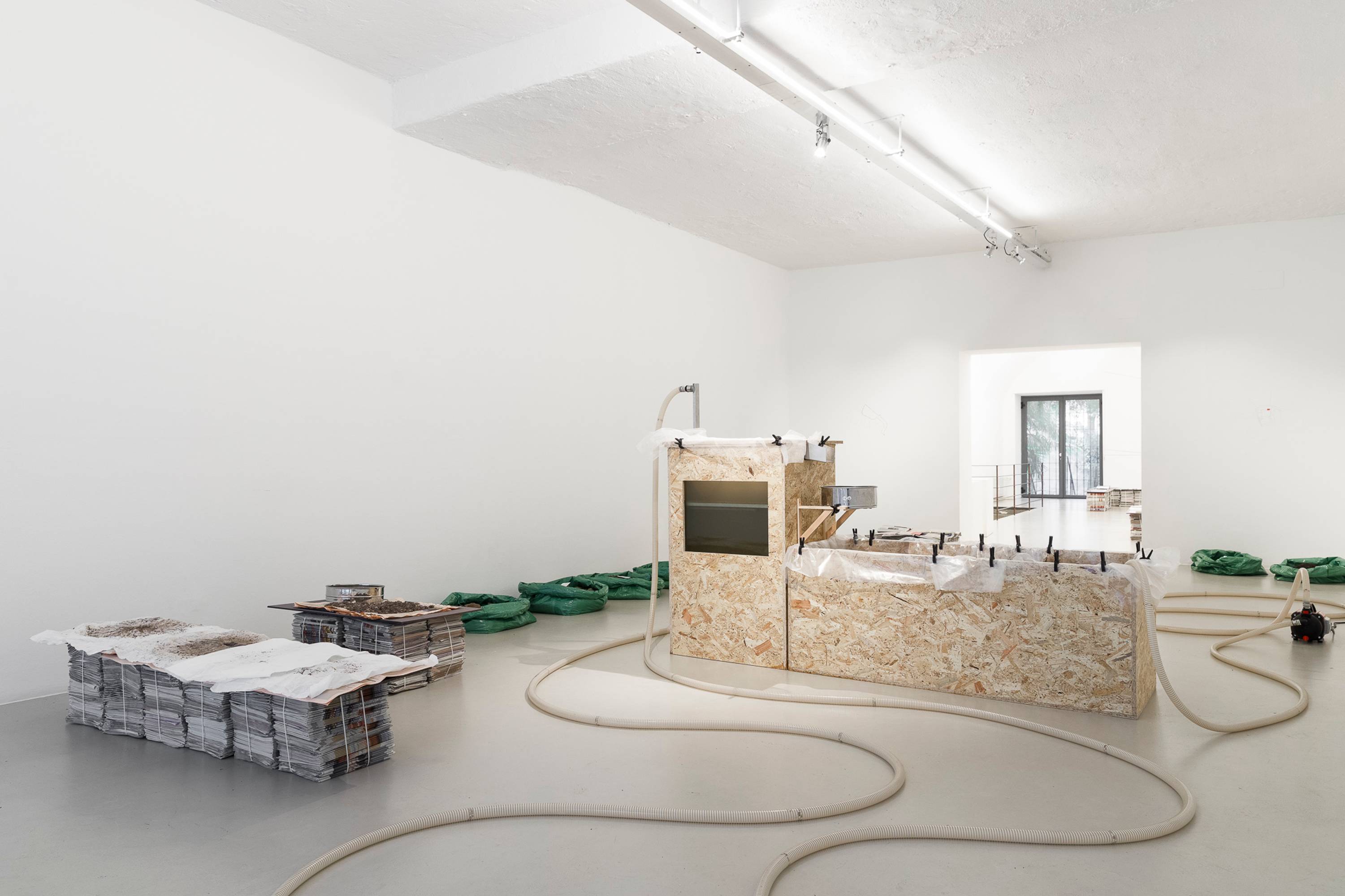 Ar/Ge Kunst installation shots, Milica Tomić and Ana Bezić, Geography Of Looking © Tiberio Sorvillo