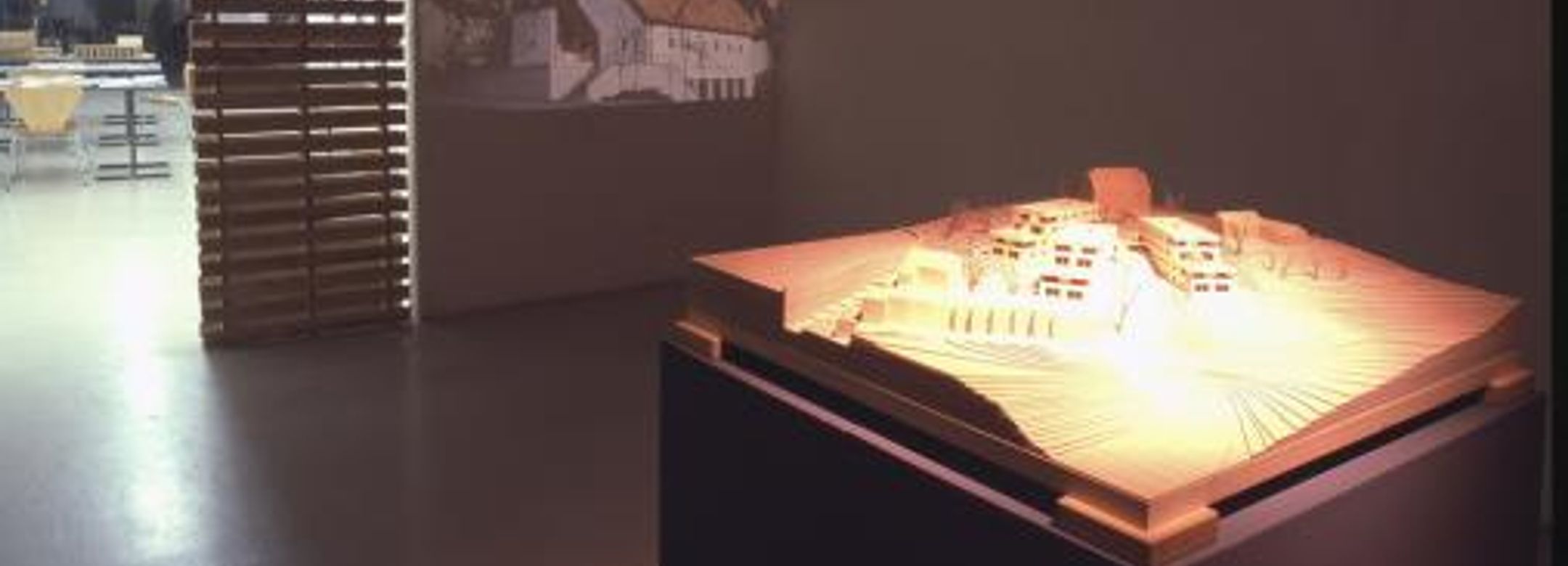 Exhibiton view, architecture Vorarlberg, 2001