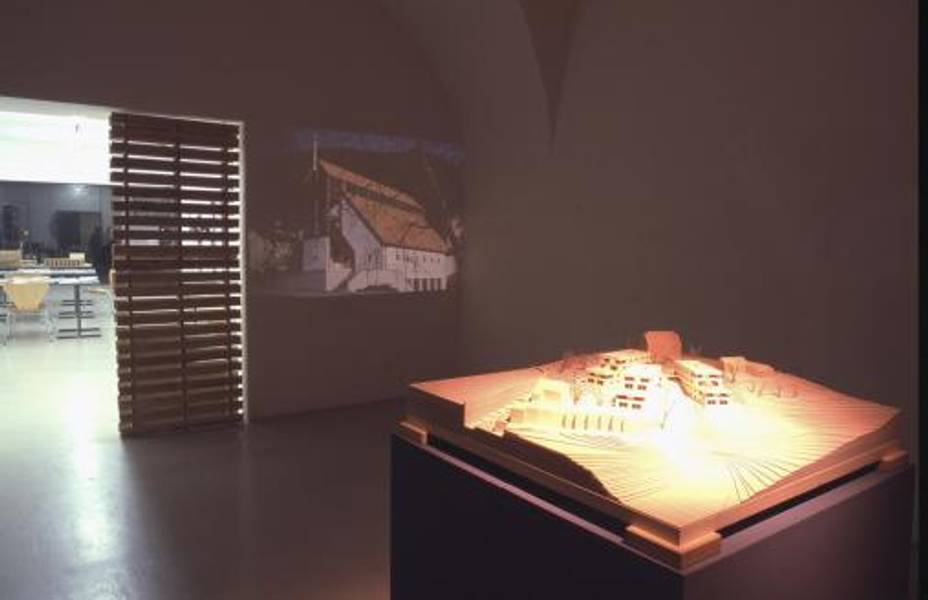 Exhibiton view, architecture Vorarlberg, 2001