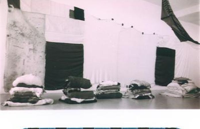 Exhibition view, Heinz Mader, 2000