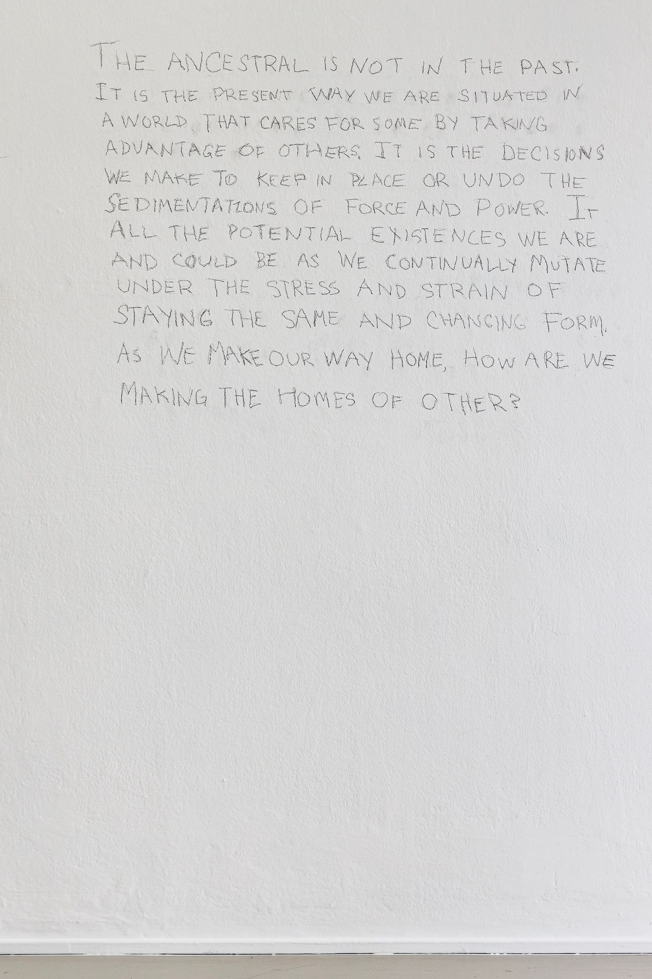 Elizabeth A. Povinelli, Resurrectio Corporis, 2022, detail, courtesy of the artist. Photo Tiberio Sorvillo, ©ar/ge kunst, 2022