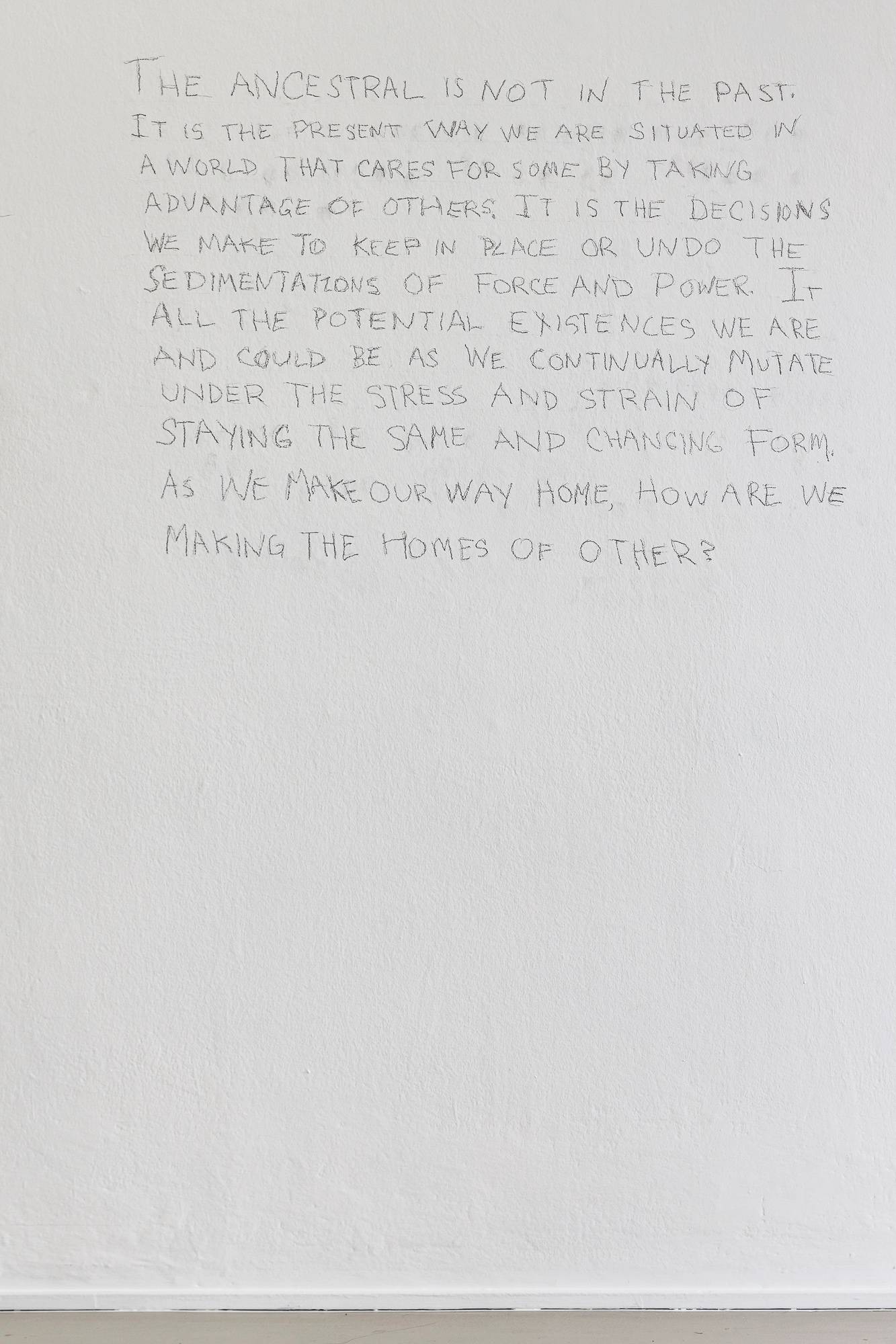 Elizabeth A. Povinelli, Resurrectio Corporis, 2022, detail, courtesy of the artist. Photo Tiberio Sorvillo, ©ar/ge kunst, 2022