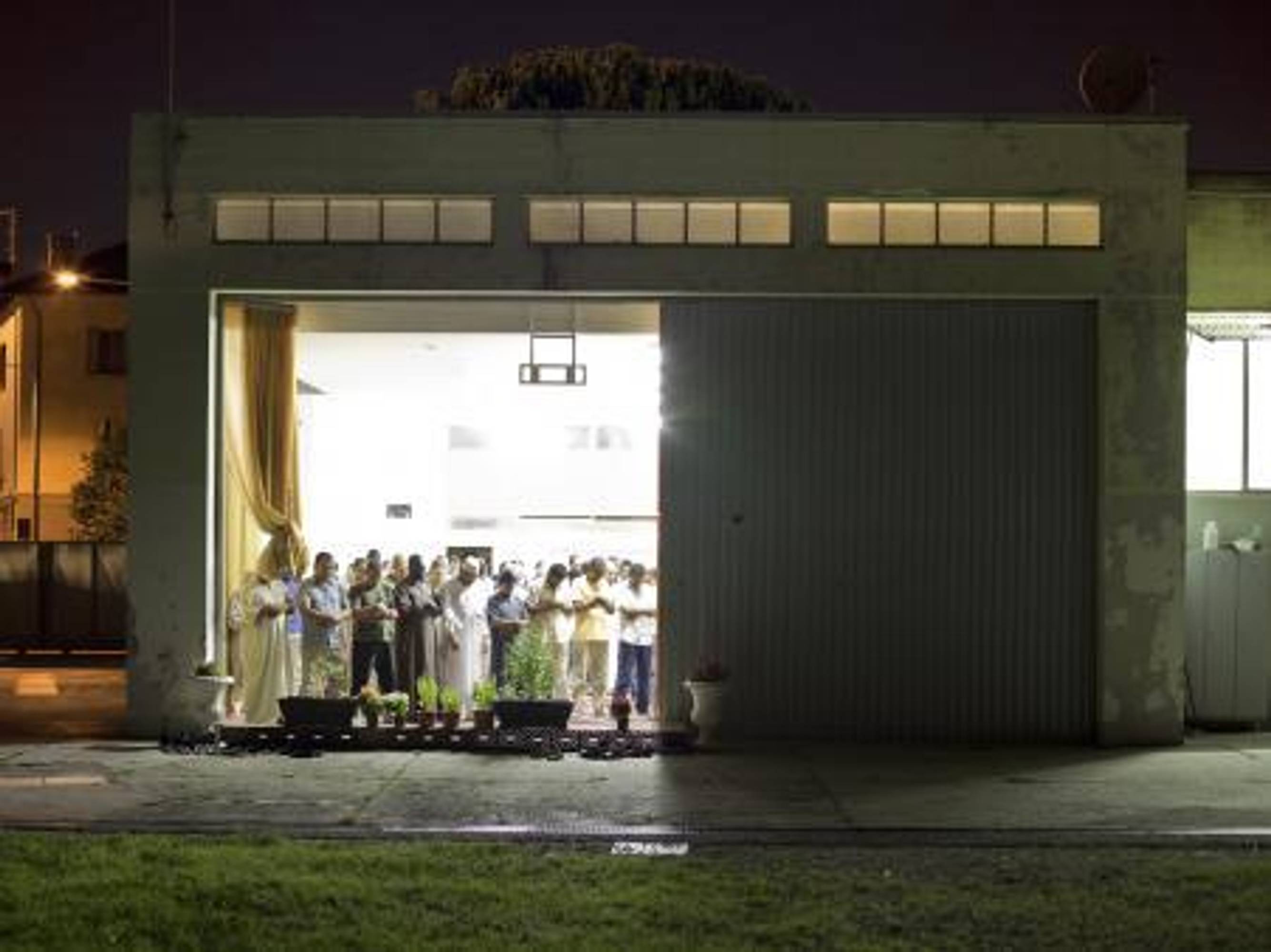 Nicolò DegiorgisHidden Islam – Islamic makeshift places of worship in north – east Italy, photograph (2009-11). Courtesy of the artist