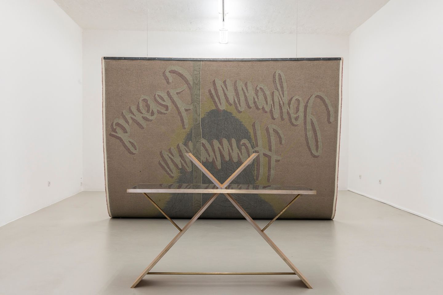 Slavs and Tatars, Kirchgängerbanger, exhibition view; ©ar/ge kunst, photo by Tiberio Servillo, 2018; ; courtesy the artist, Kraupa-Tuskany Zeidler, Berlin