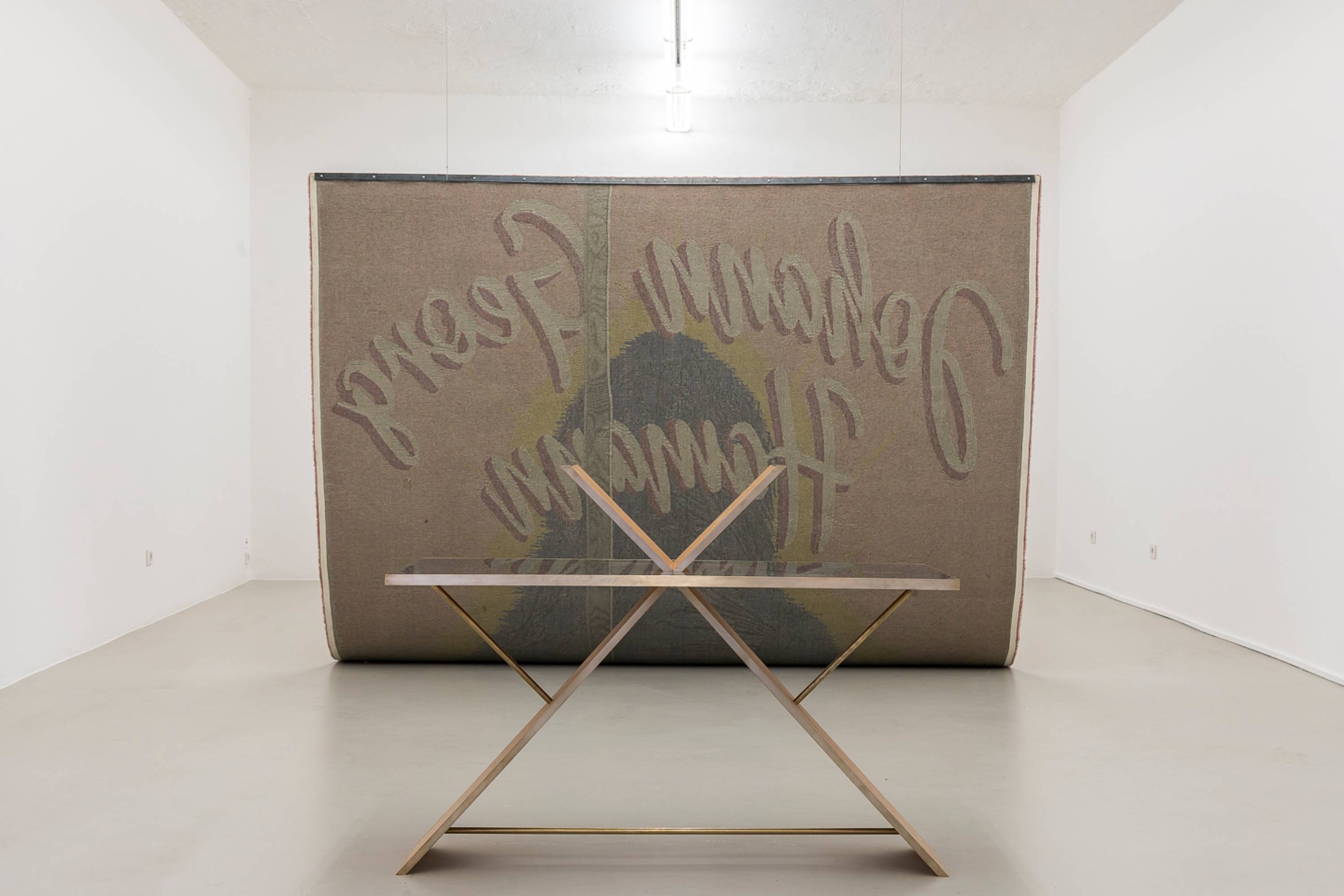 Slavs and Tatars, Kirchgängerbanger, exhibition view; ©ar/ge kunst, photo by Tiberio Servillo, 2018; ; courtesy the artist, Kraupa-Tuskany Zeidler, Berlin