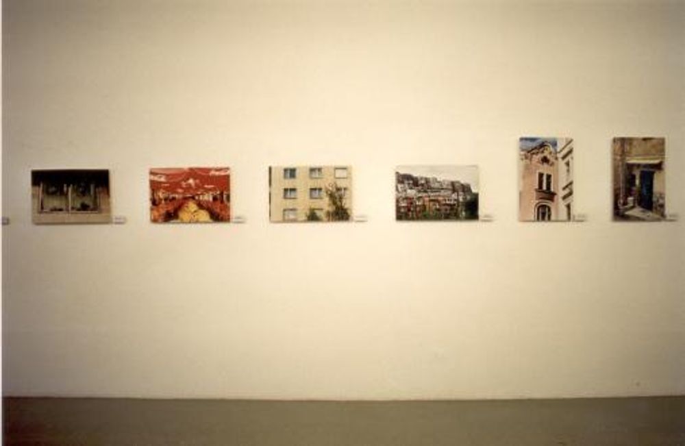 Exhibition view, Maybe in Sarajevo, 2000