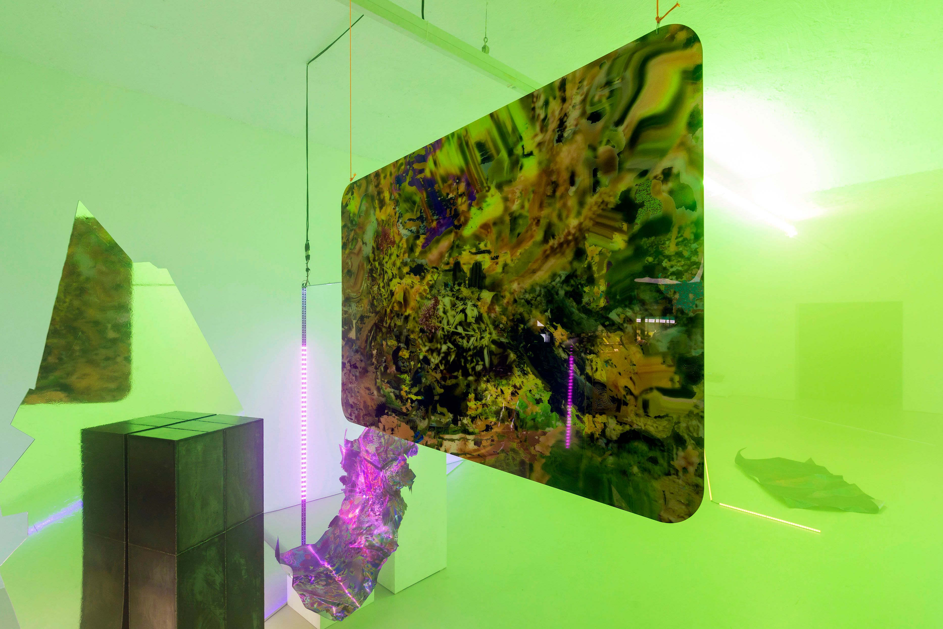 ABEYANCE & CONCURRENCE Jessika Khazrik, exhibition view, ©ar/ge kunst, Photo Tiberio Sorvillo, 2020