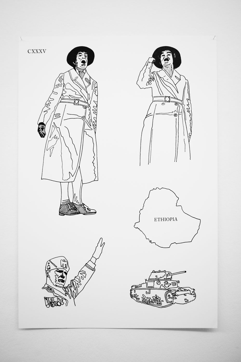 Olivia Plender, Many Maids Make Much Noise, Exhibition view at ar/ge kunst Bolzano, Foto aneres,2015