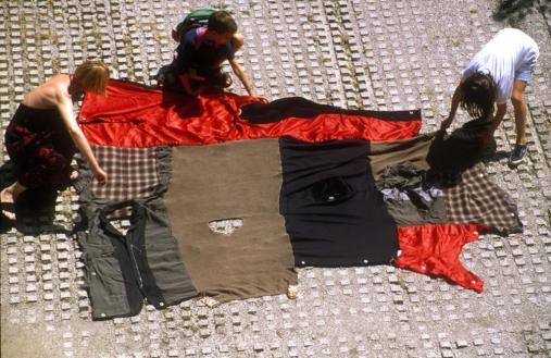 Exhibition view, Heinz Mader, 2000