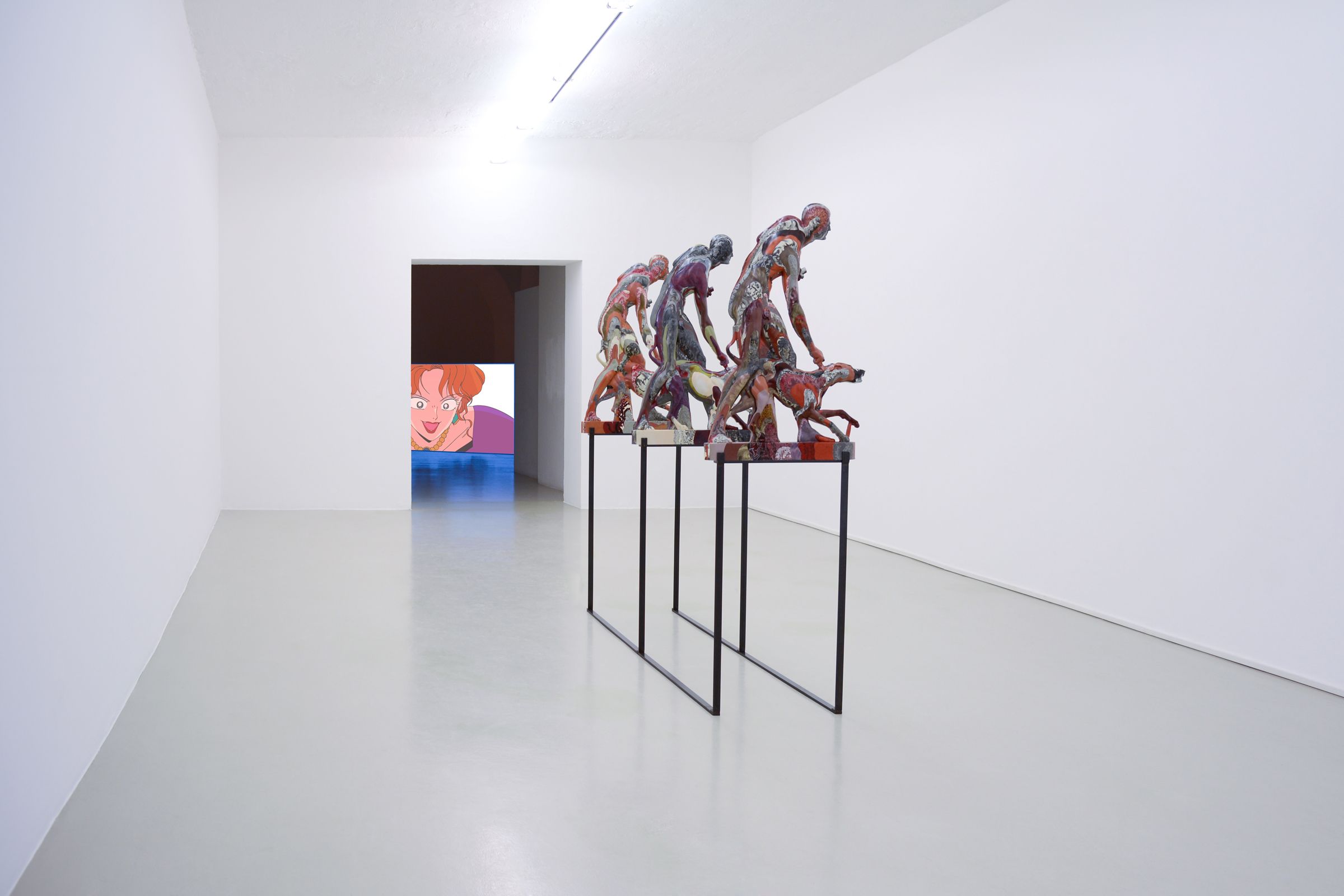 Oliver Laric, Installation view, photo by aneres, 2014