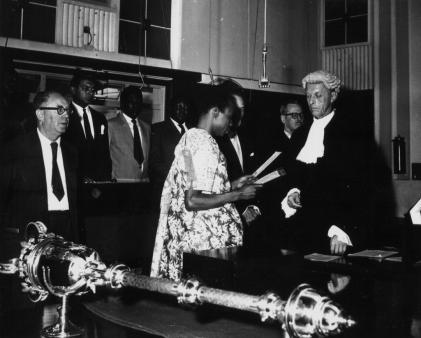 Maryam Jafri, Independence Day 1936-1967, photo installation, 2009 Courtesy the artist