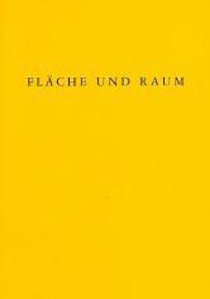 HEINZ GAPPMAYR – FIELD AND SPACE