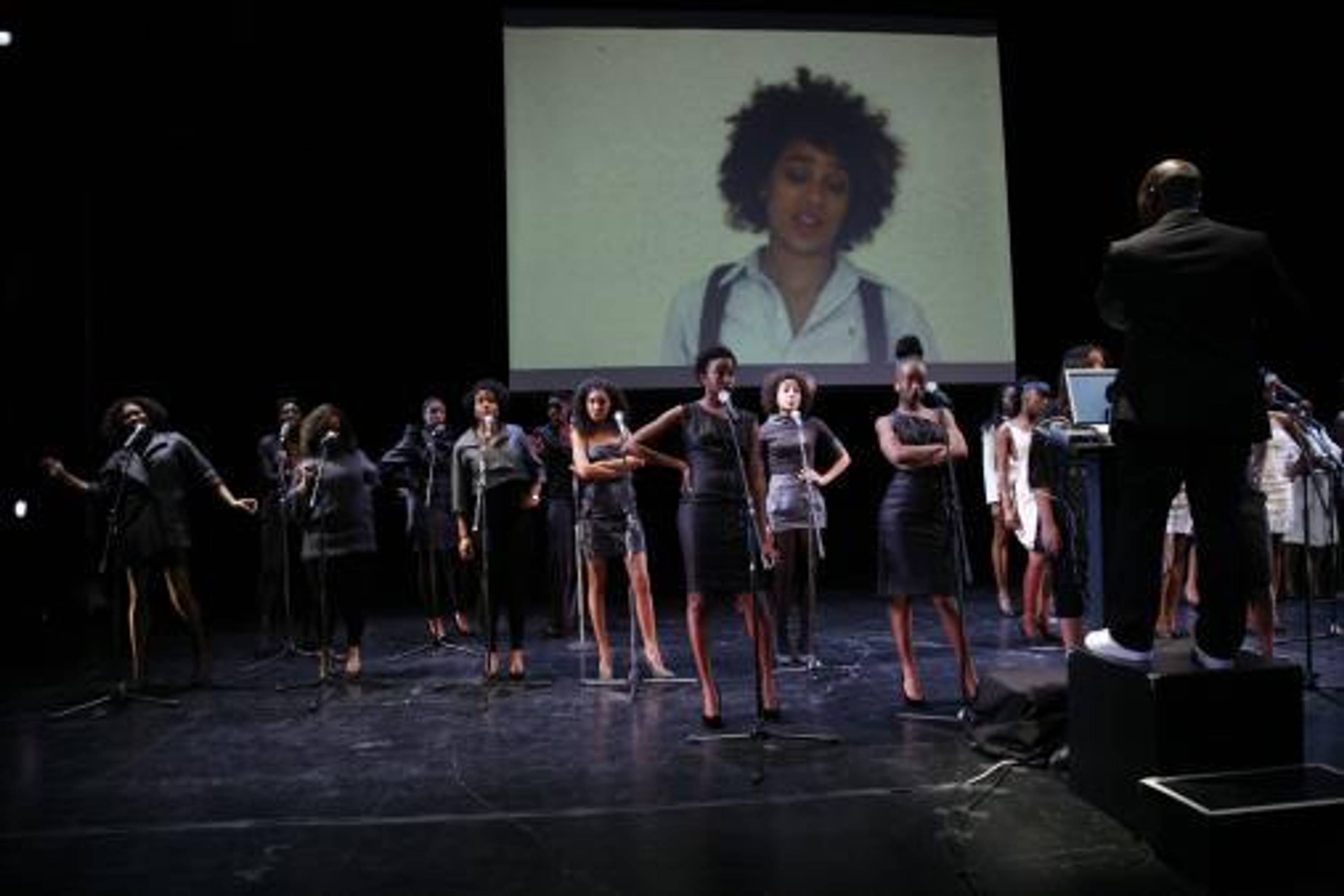 Rashaad Newsome, Shade Compositions, performance, video, 2009 Courtesy the artist