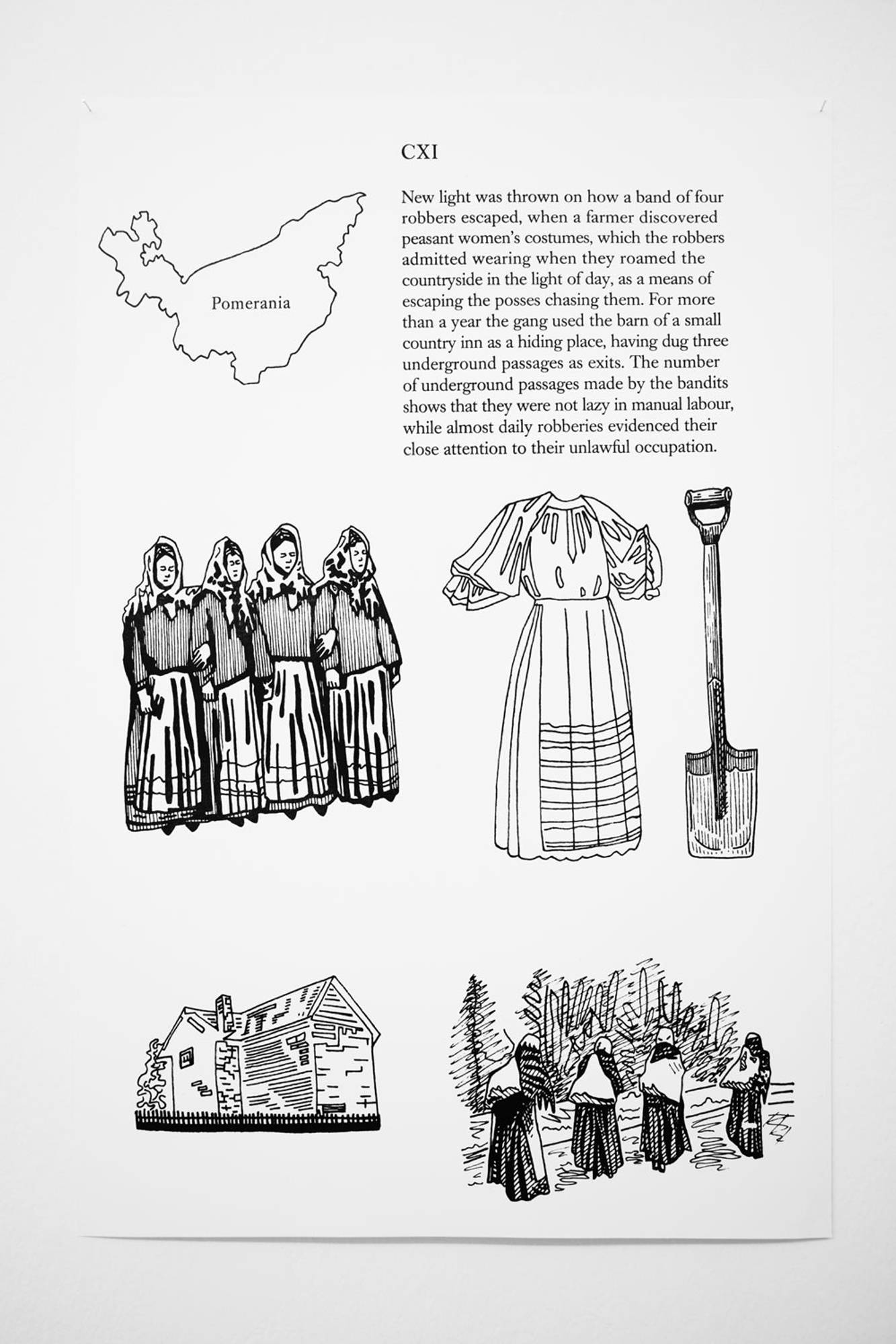 Olivia Plender, Many Maids Make Much Noise, Exhibition view at ar/ge kunst Bolzano, Foto aneres,2015