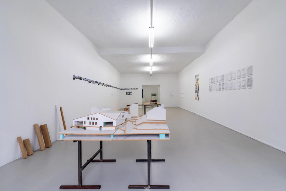 Christoph Mayr Fingerle, Architect, exhibition view, ©ar/ge kunst, photo Luca Guadagnini, 2021