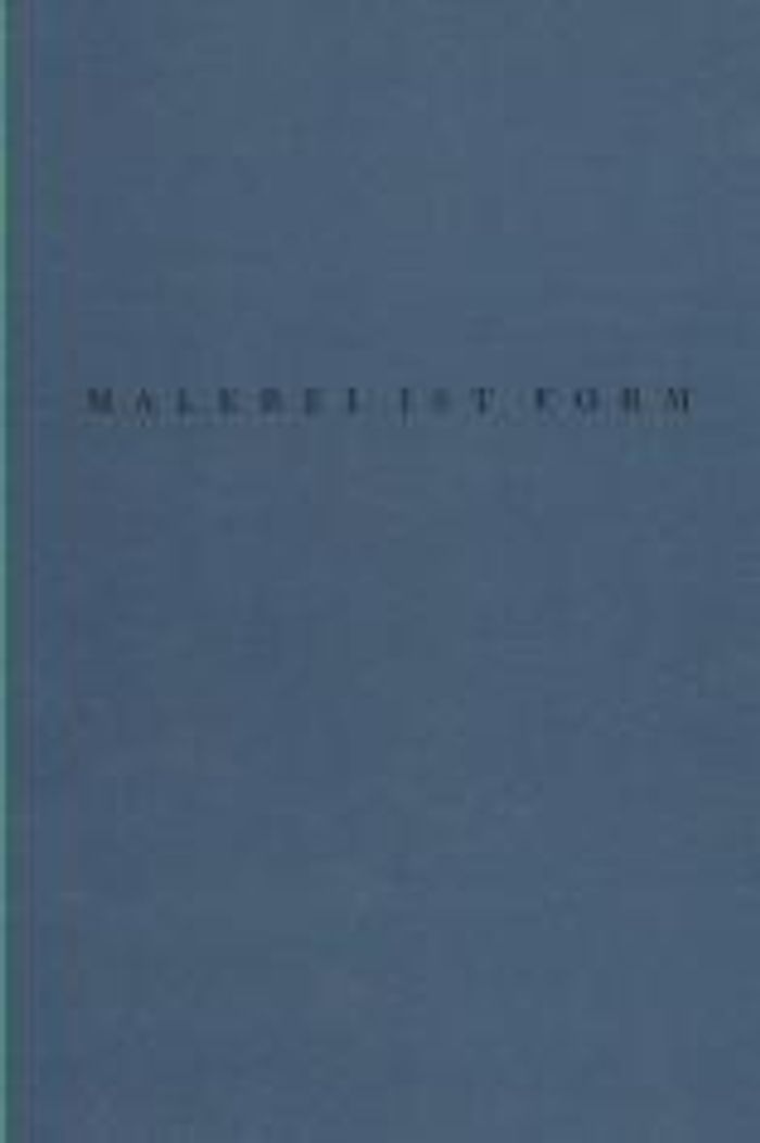 KARL BACHMANN – MALEREI IST FORM