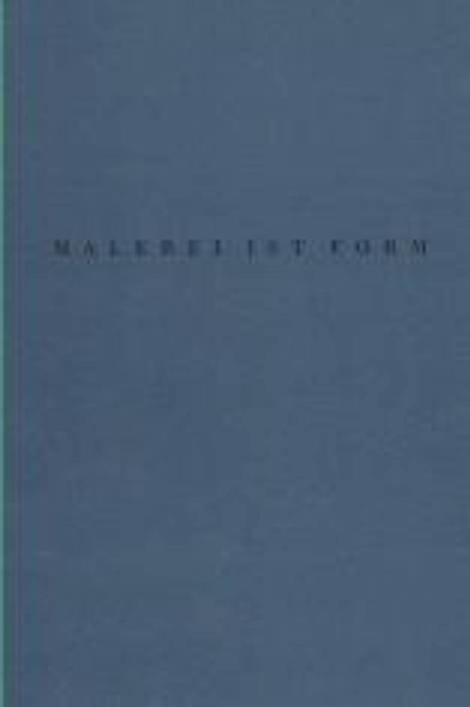 KARL BACHMANN – MALEREI IST FORM