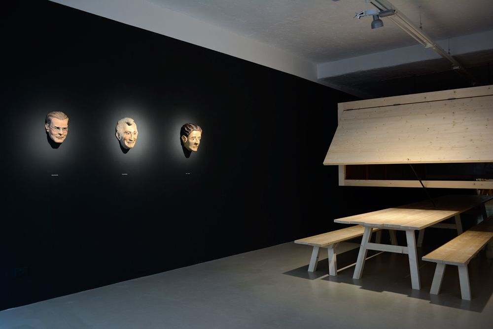 Gareth Kennedy, Die Unbequeme Wissenschaft (The Uncomfortable Science)Installation design by Harry Thaler, Produced by Kofler and Deplau, San Felice / Val di Non© ar/ge kunst, Aneres 2014