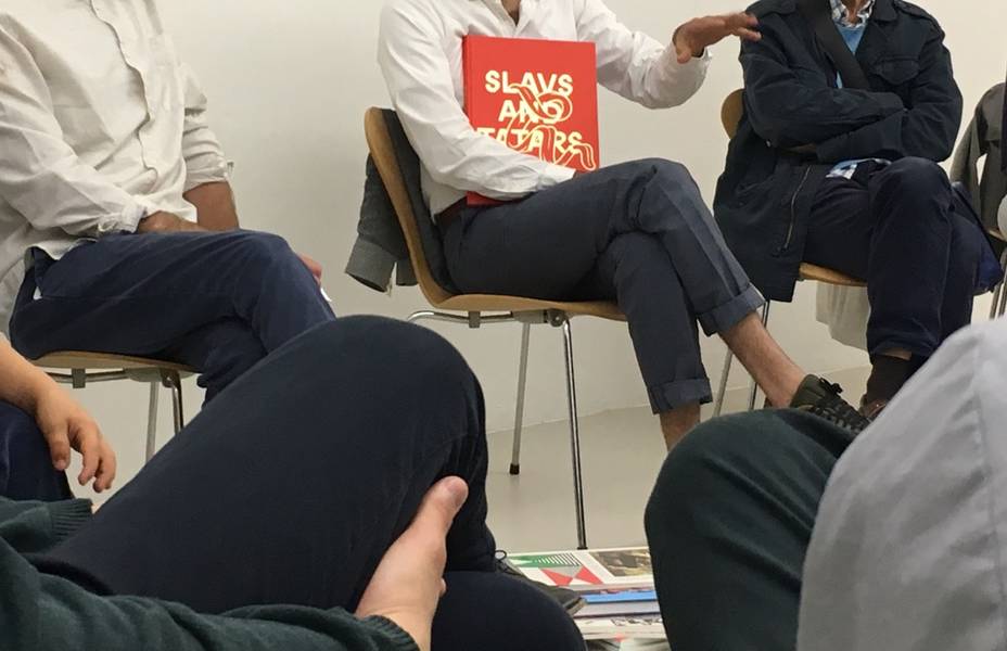 ^ar/ge kunst matinée with Slavs and Tatars. Photo: ar/ge kunst