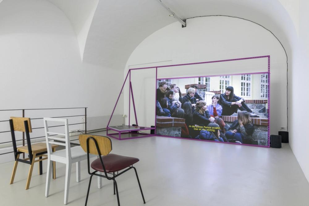 Alex Martinis Roe, To Become Two, installation of the exhibition at ar/ge kunst, ©ar/ge kunst, Bolzano, Foto Tiberio Sorvillo, 2017