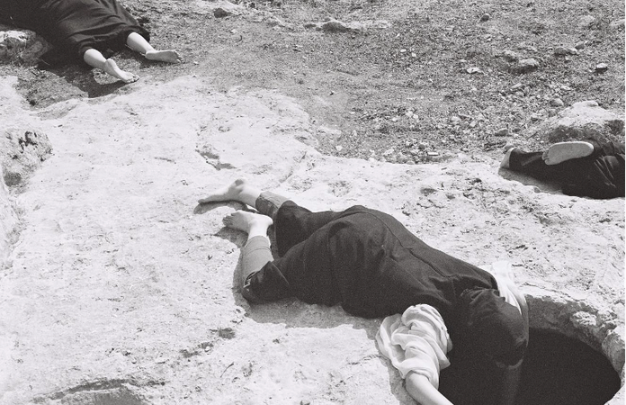 Noor Abed, our songs were ready for all wars to come (35mm, fermo immagine dalle riprese), 2021, Super 8