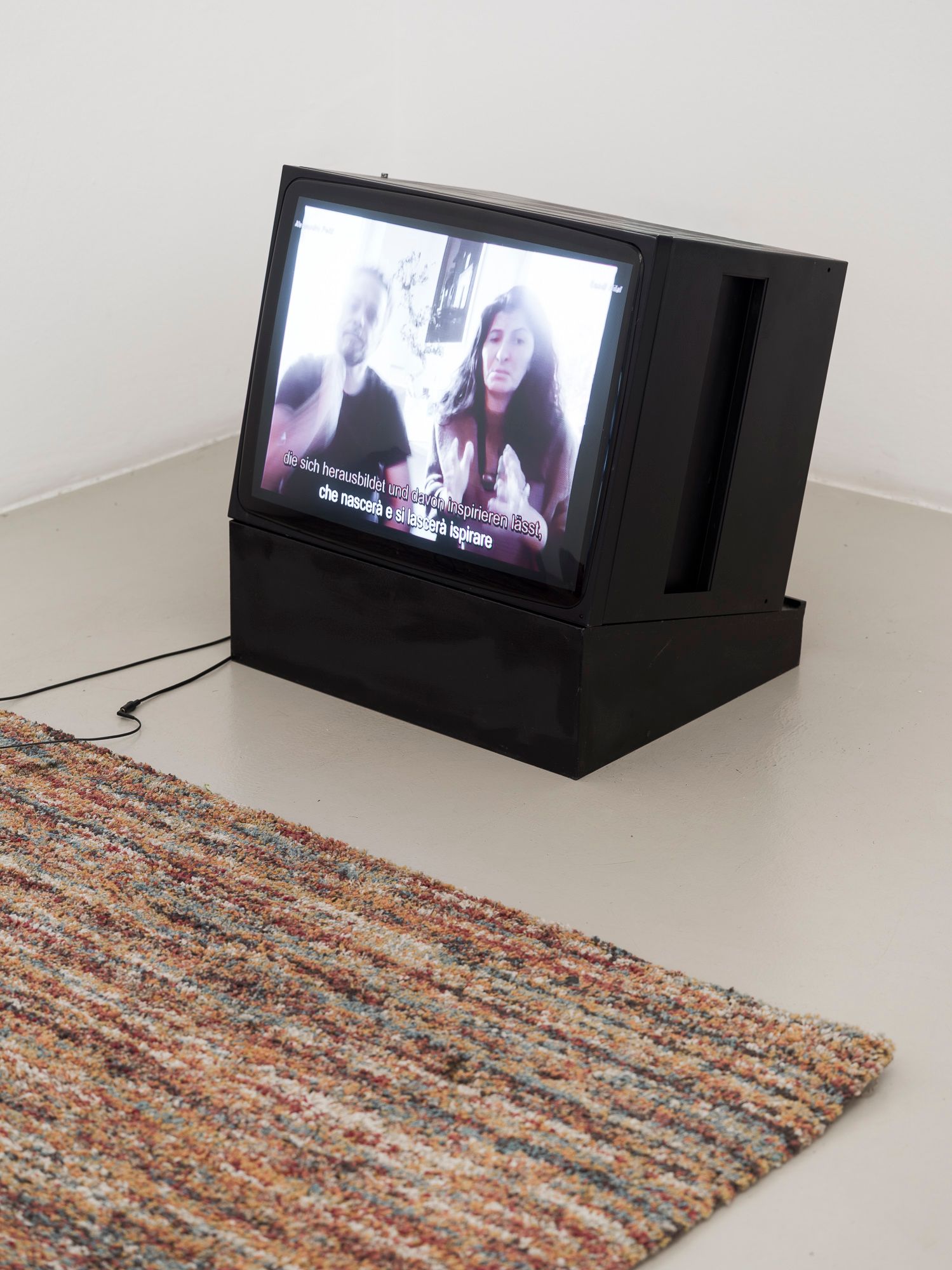 Il Paese di dopodomani, Exhibition view, Ar/Ge Kunst, 2025. Foto Tiberio Sorvillo.