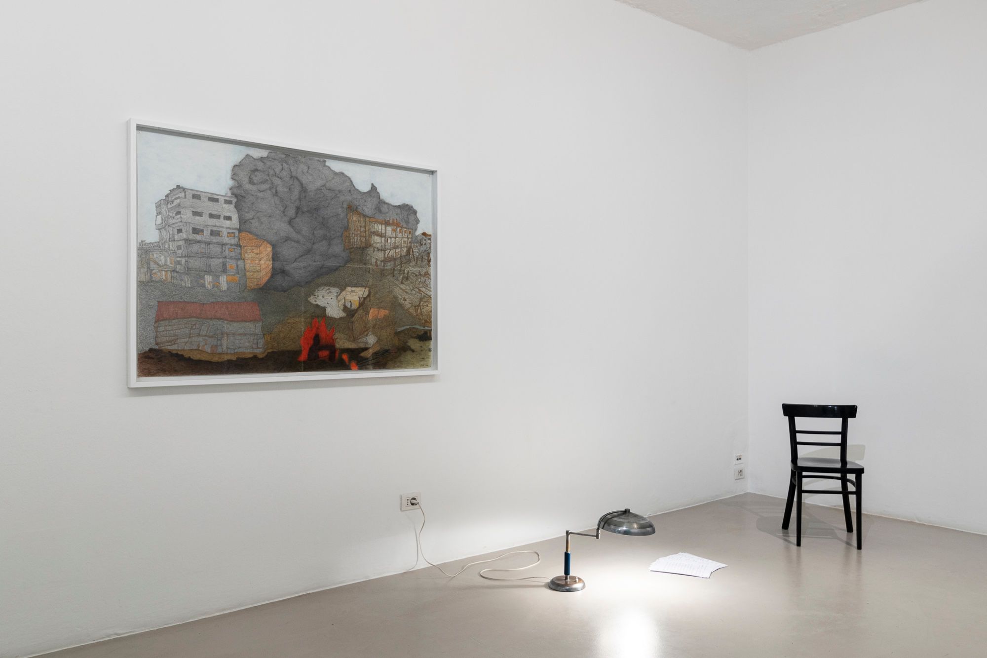 Ar/Ge Kunst installation shots, 'I'm gone. Do you remember me?' © Tiberio Sorvillo.