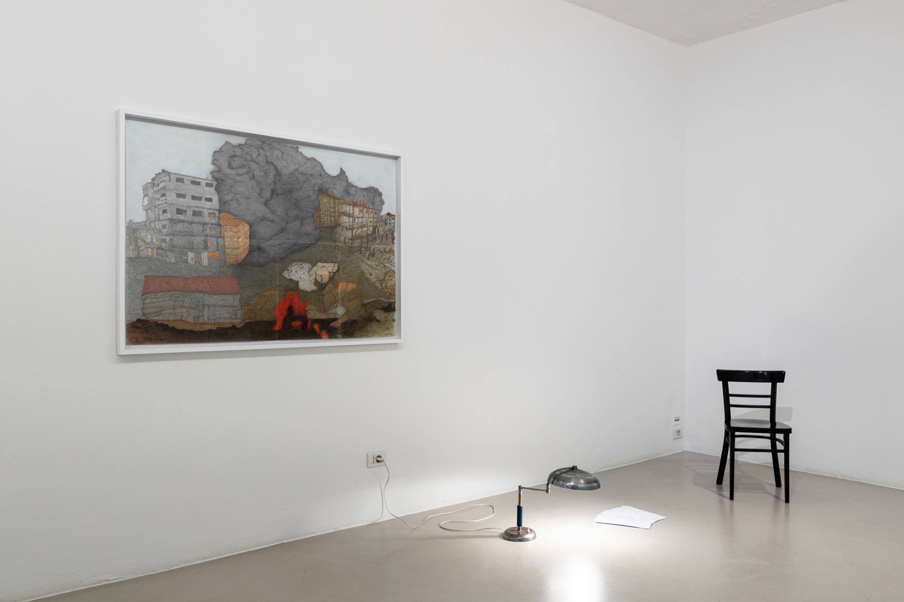 Ar/Ge Kunst installation shots, 'I'm gone. Do you remember me?' © Tiberio Sorvillo.