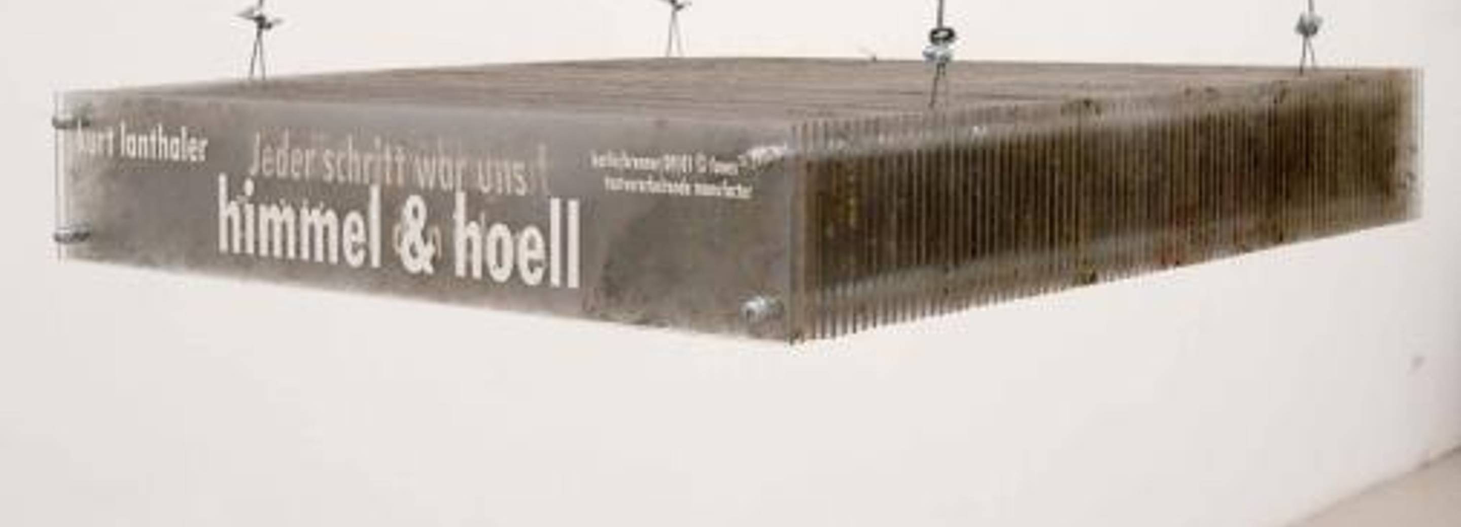 Exhibition view, himmel&höll, 2003