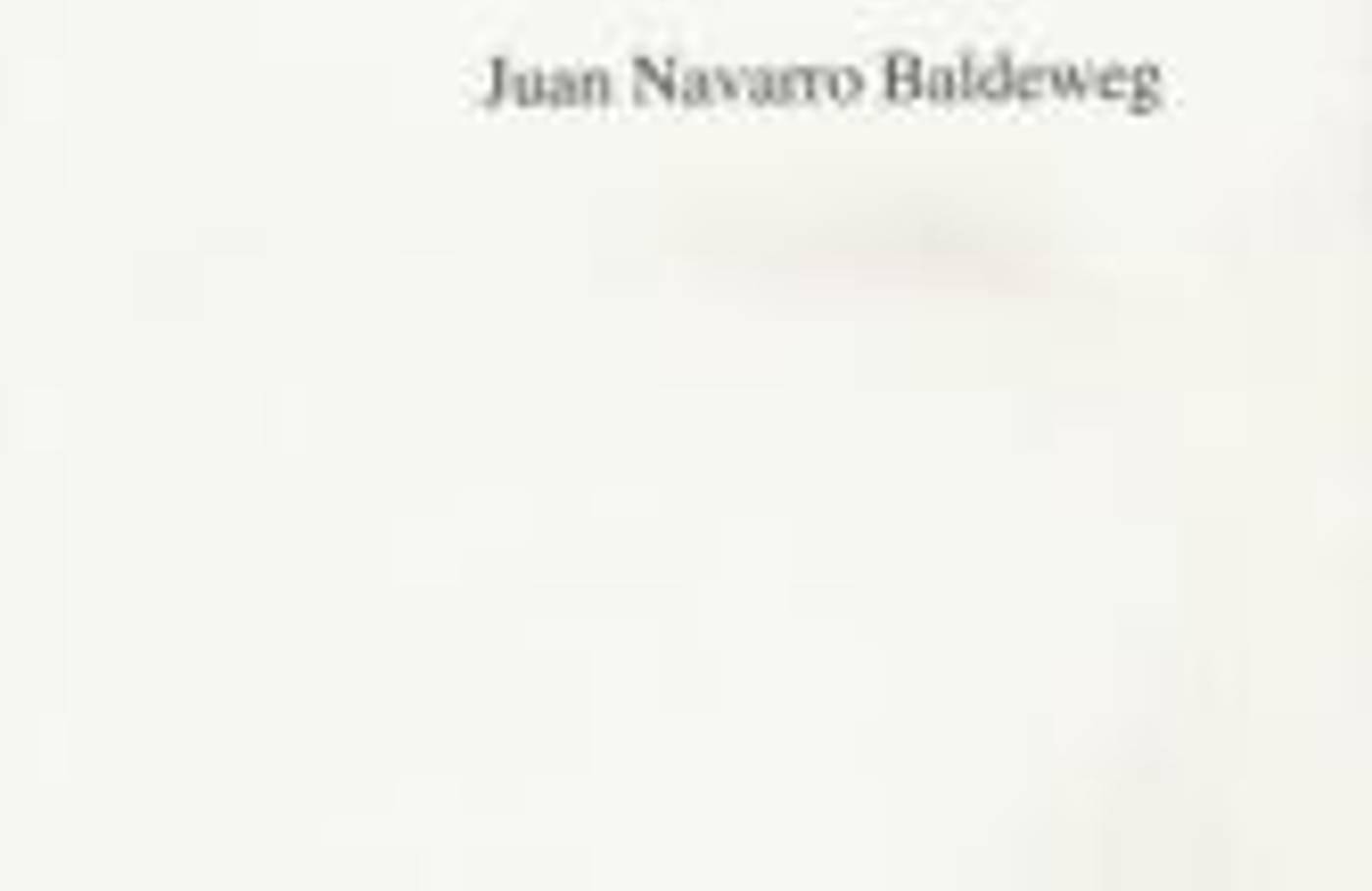 JUAN NAVARRO BALDEWEG