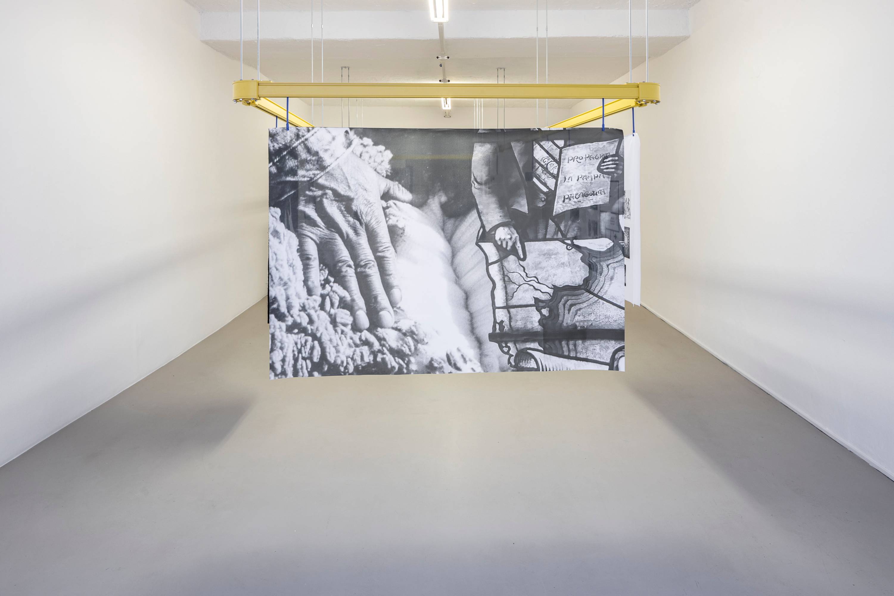 Silver Rights, Elena Mazzi in dialogue with Eduardo Molinari, exhibition view, ©ar/ge kunst, photo Tiberio Sorvillo, 2021