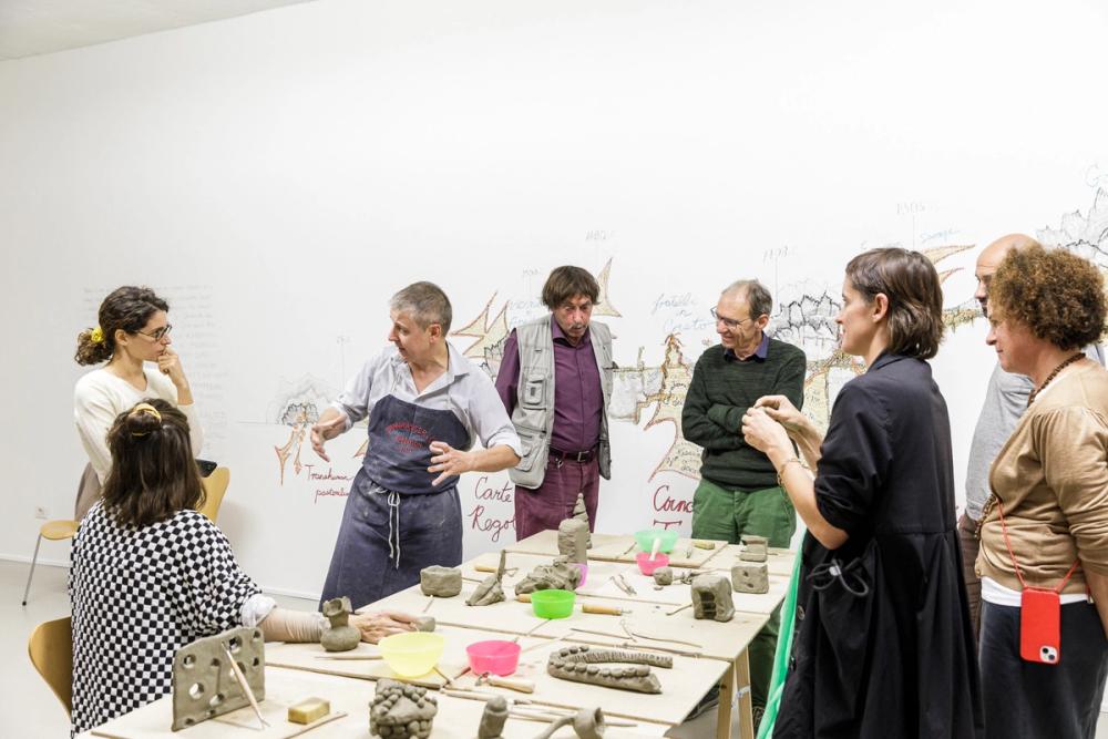 savoir-vivre workshop #11, curated by BAU, ©ar/ge kunst, photo: Tiberio Sorvillo, 2022