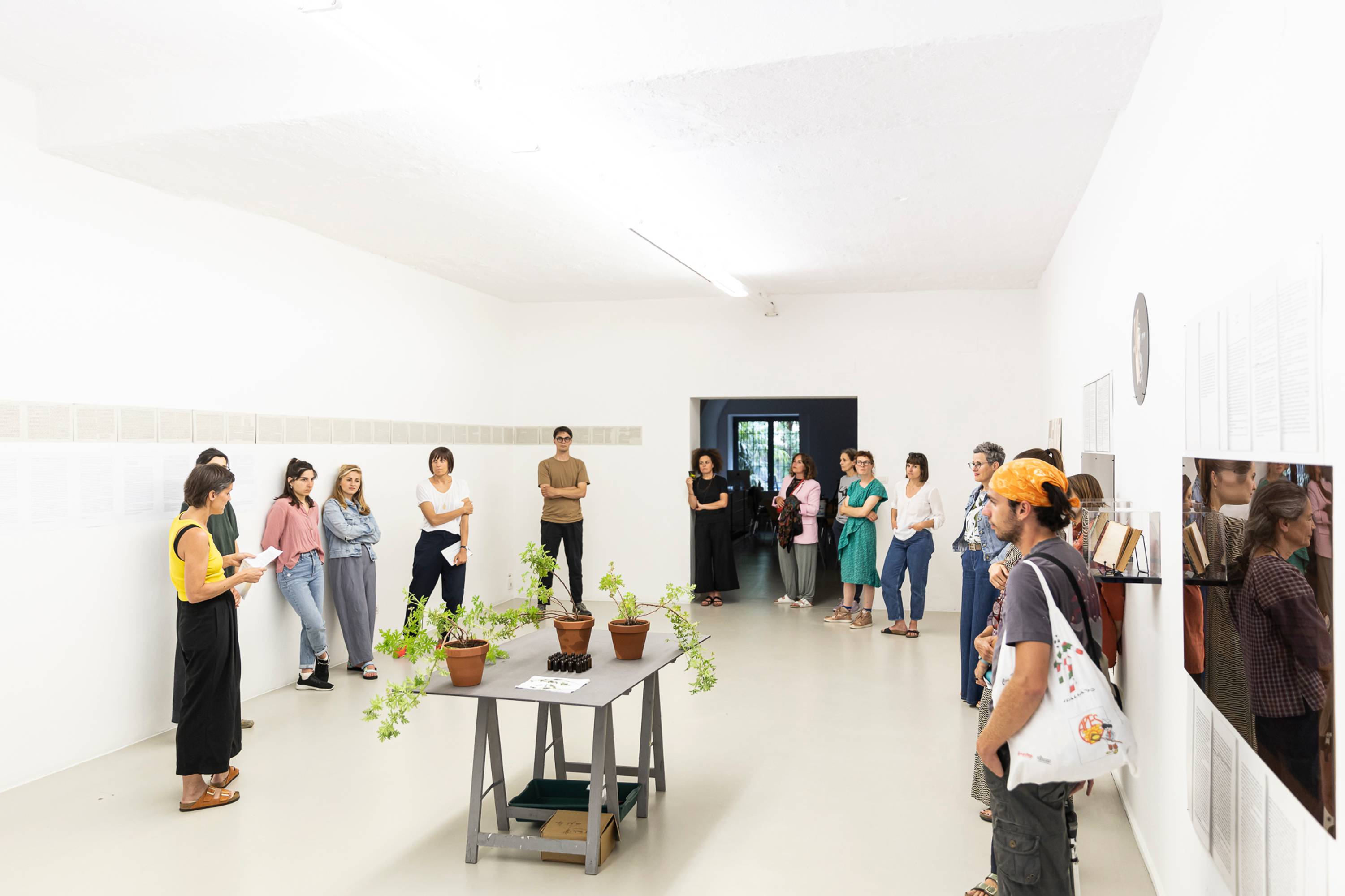 Savoir-Vivre workshop #10, curated by BAU, ©ar/ge kunst, photo Tiberio Sorvillo, 2022