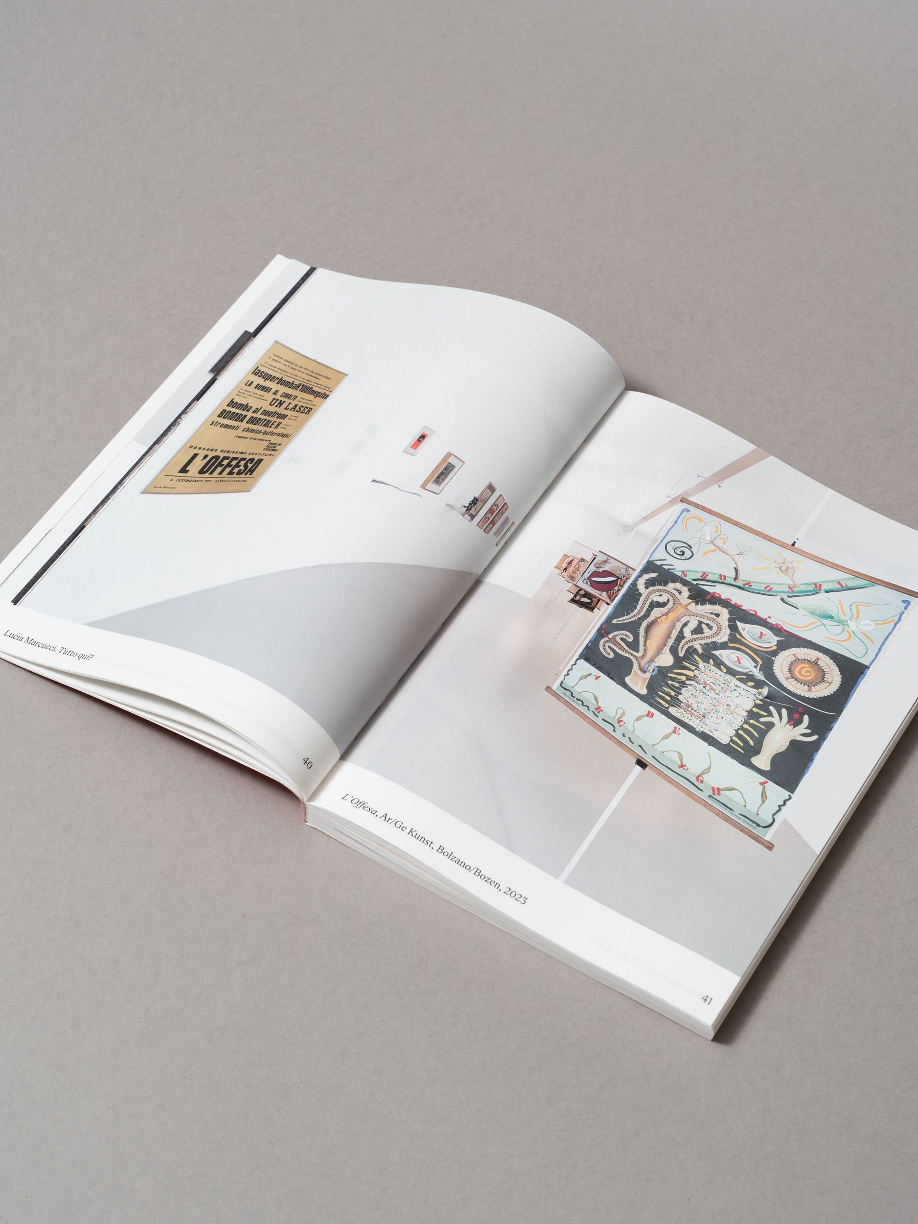 Lucia Marcucci. Tutto qui? Foto: Giacomo Bianco.