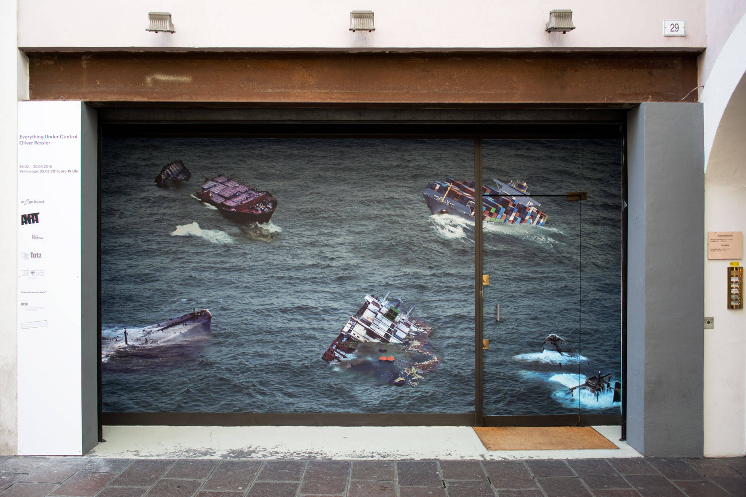 Oliver Ressler, Everything Under Control, Installation view, photo by aneres, 2016