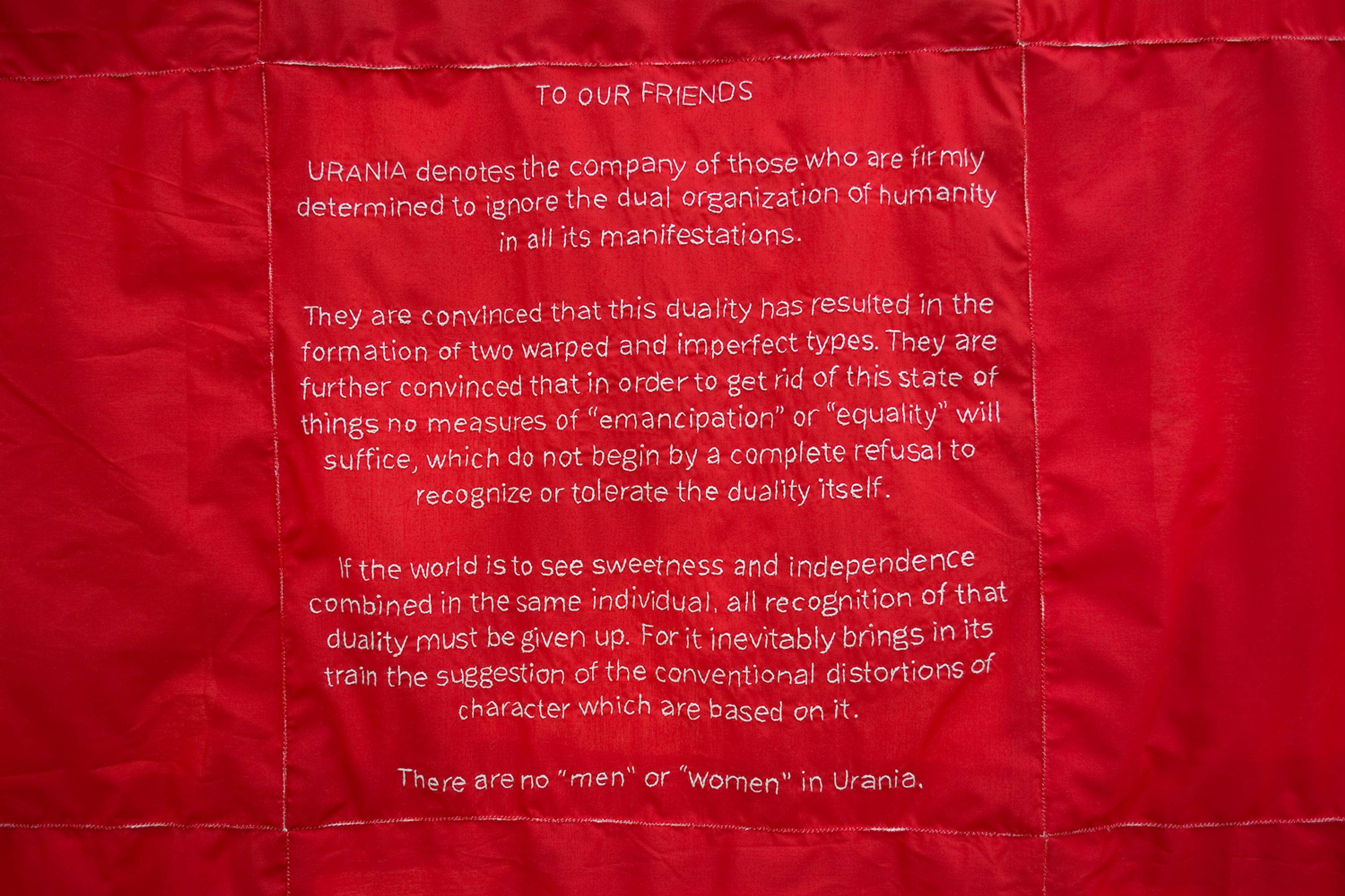 Olivia Plender, Many Maids Make Much Noise, Exhibition view at ar/ge kunst Bolzano, Foto aneres,2015