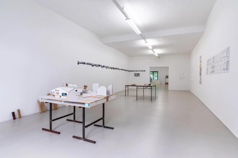 Christoph Mayr Fingerle, Architect, exhibition view, ©ar/ge kunst, photo Luca Guadagnini, 2021