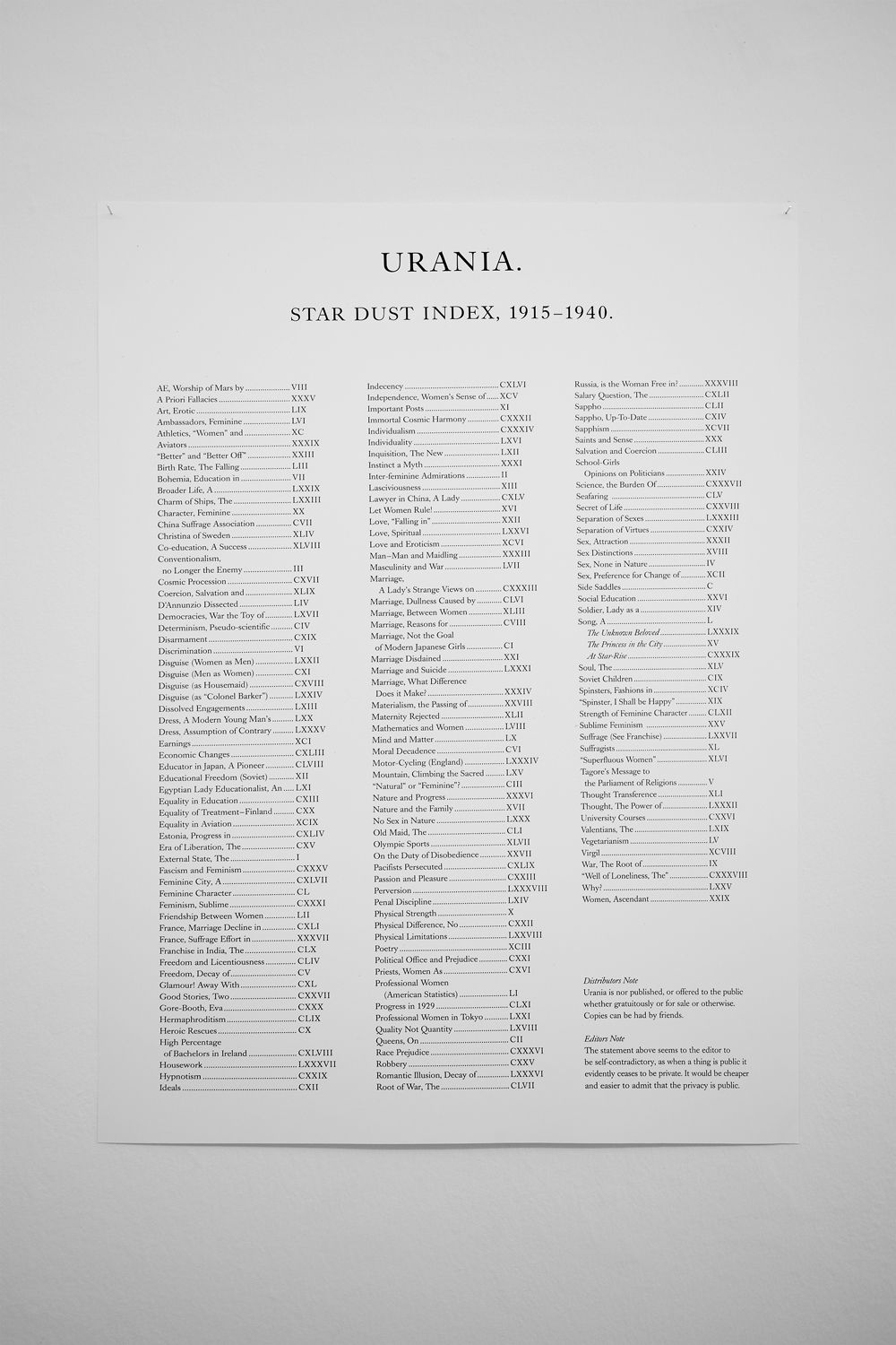 Olivia Plender, Many Maids Make Much Noise, Exhibition view at ar/ge kunst Bolzano, Foto aneres,2015