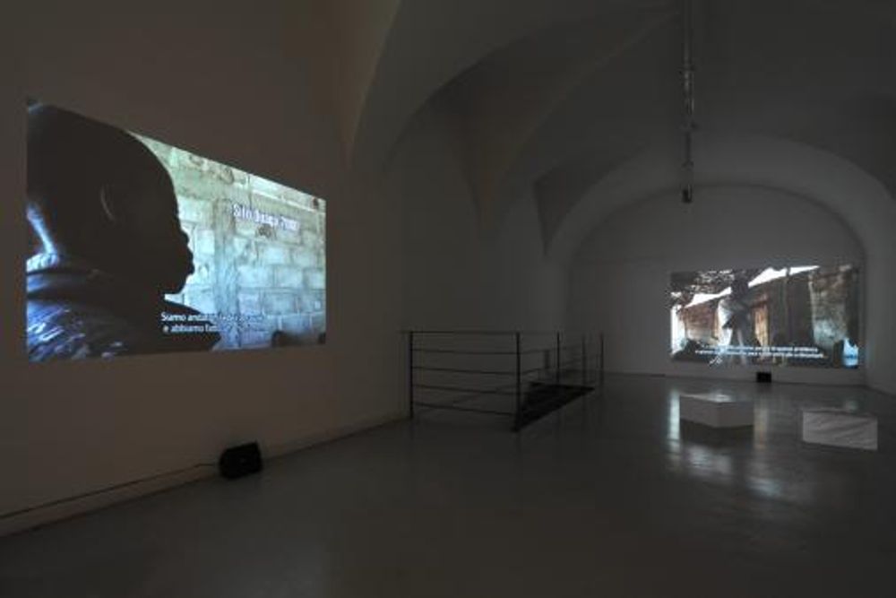 Exhibition view, Bakroman, Gianluca & Massimiliano De Serio, 2010 Photo: M. Pardatscher
